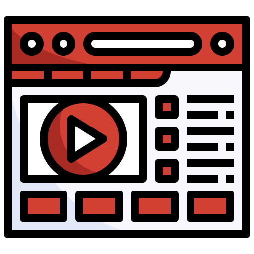 vidéo Icône gratuit