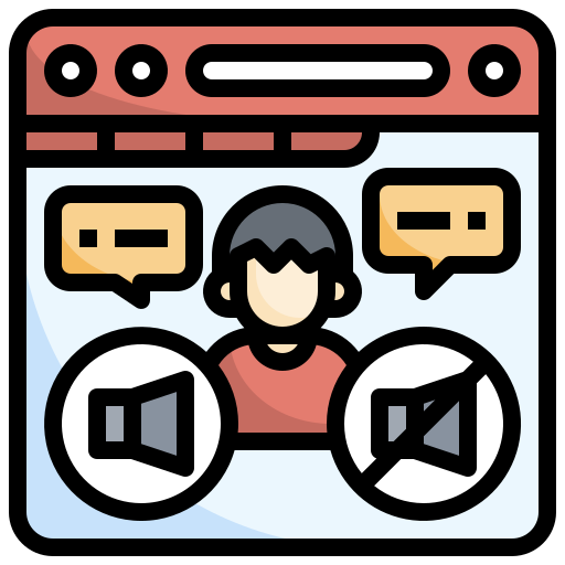 Voice free icon Voice free icon
