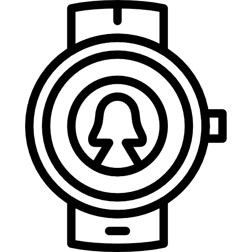 reloj inteligente icono gratis