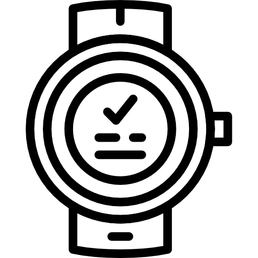 reloj inteligente icono gratis