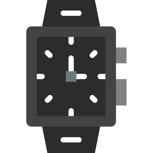 reloj de pulsera icono gratis