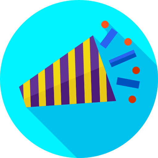 confettis Icône gratuit