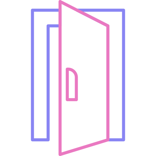 porta grátis ícone porta grátis ícone