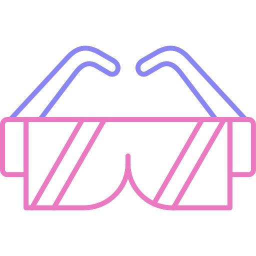 lentes de seguridad icono gratis