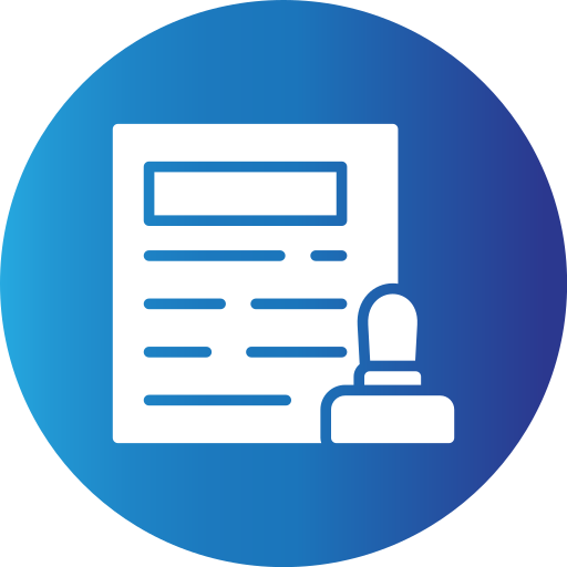 estampilla icono gratis