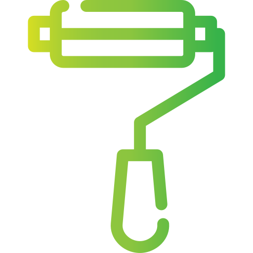 rodillo icono gratis