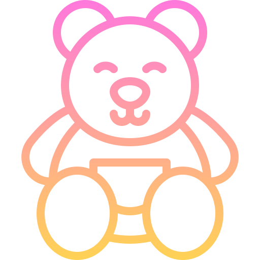 oso de peluche icono gratis