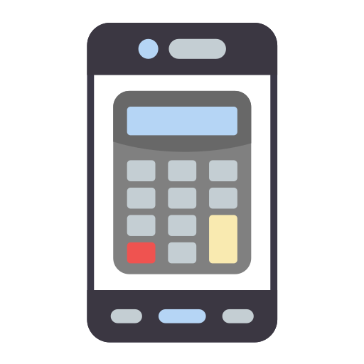 Calculator Generic color fill icon