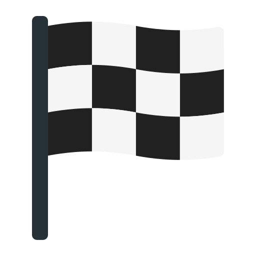 bandera de carrera icono gratis