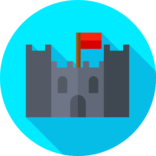 castillo icono gratis