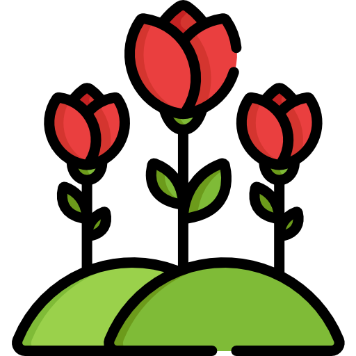 tulipes Icône gratuit tulipes Icône gratuit