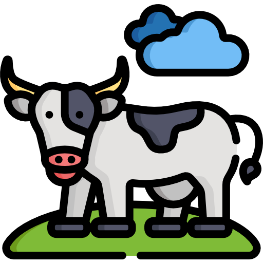 vaca icono gratis