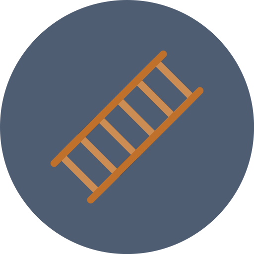 escalera icono gratis