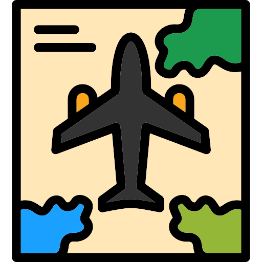 avión icono gratis