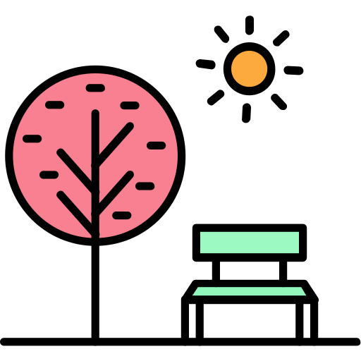 Park tree free icon
