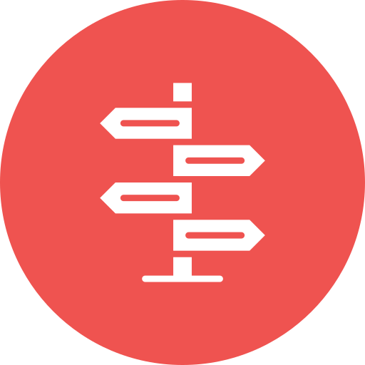 dirección icono gratis