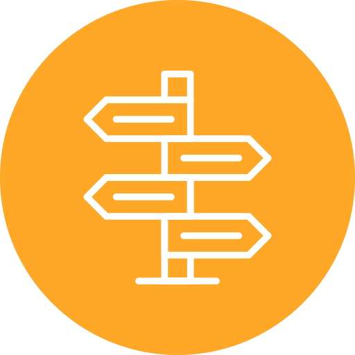 dirección icono gratis