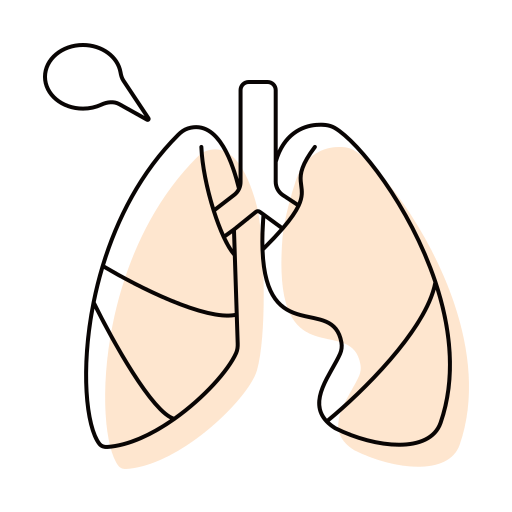 pulmones icono gratis