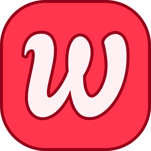 Letter w Generic color lineal-color icon