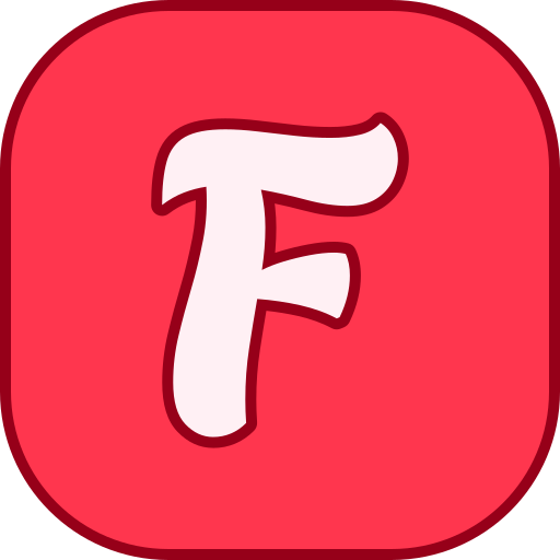 Letter f - Free education icons