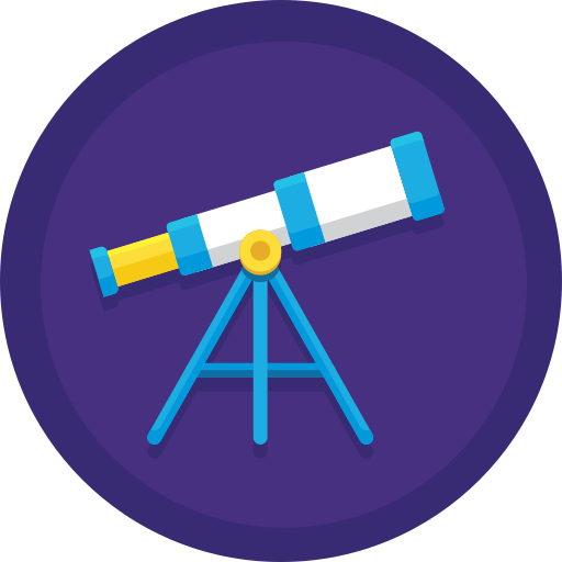 Telescope free icon
