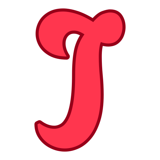 Letter j Generic color lineal-color icon