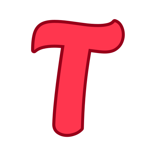 Letter t Generic color lineal-color icon