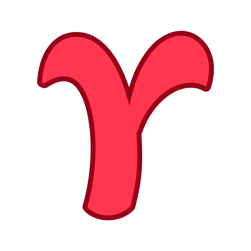 letra y icono gratis