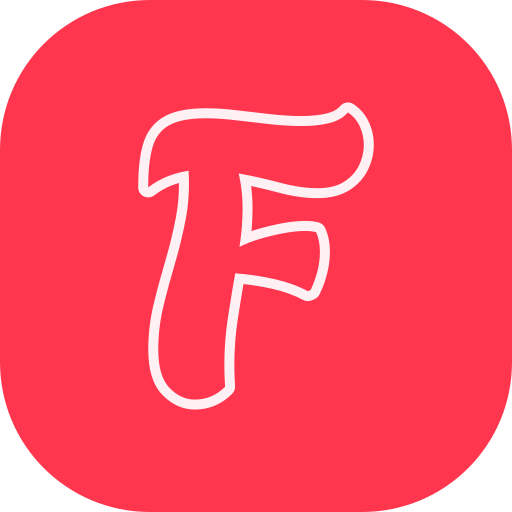 Letter f - Free education icons