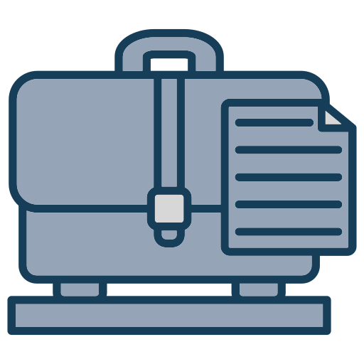 Briefcase free icon