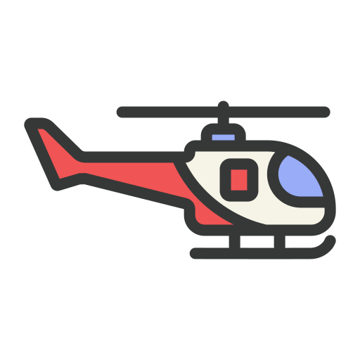 helicóptero icono gratis