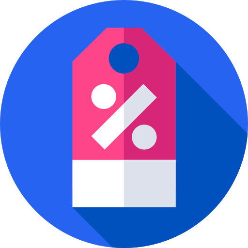 descuento icono gratis