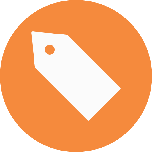 Tag free icon Tag free icon