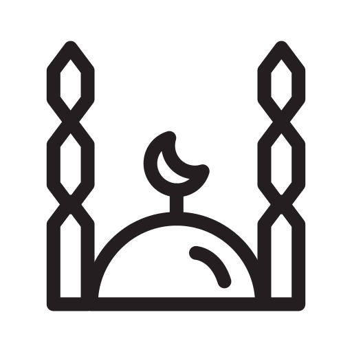 mosquée Icône gratuit mosquée Icône gratuit