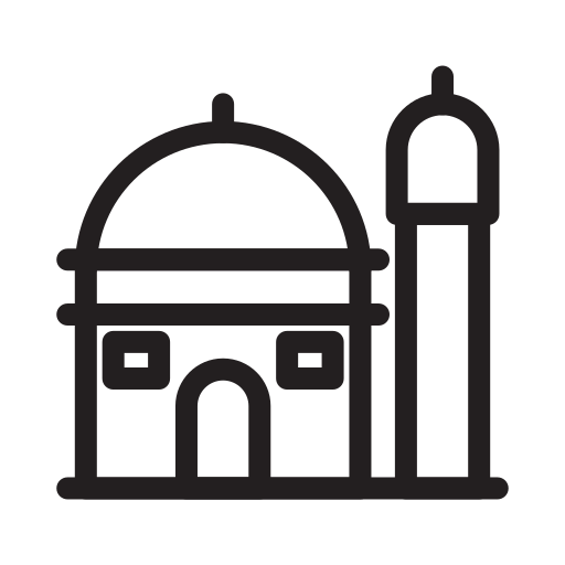 mosquée Icône gratuit mosquée Icône gratuit