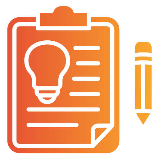 Creative plan free icon