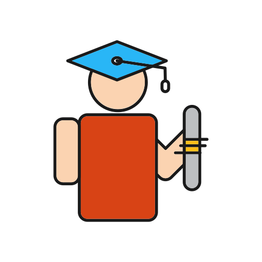 l'obtention du diplôme Icône gratuit