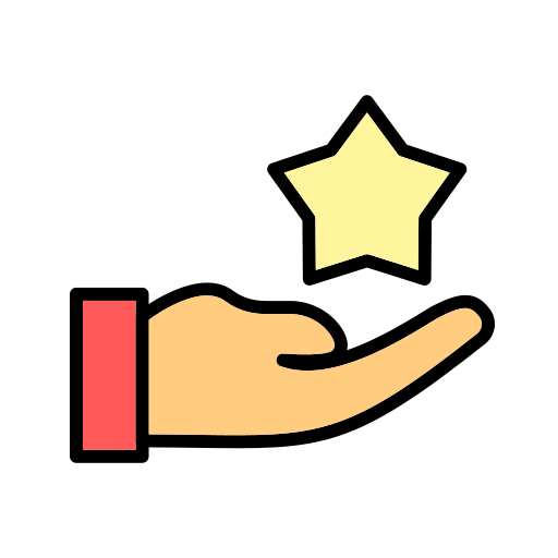 Hand Generic color lineal-color icon