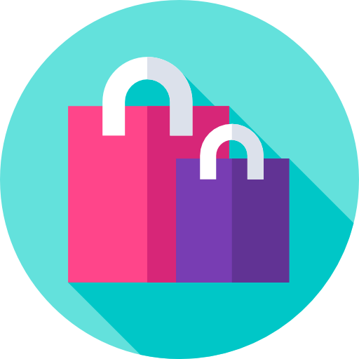 Premium PSD  3d shopping bag icon rendering with transparent background