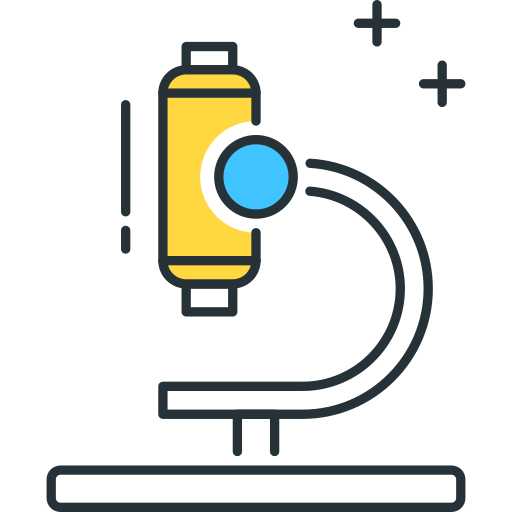 Microscope free icon