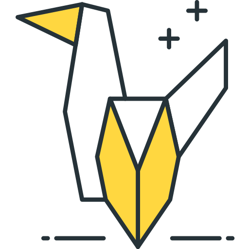 origami icono gratis