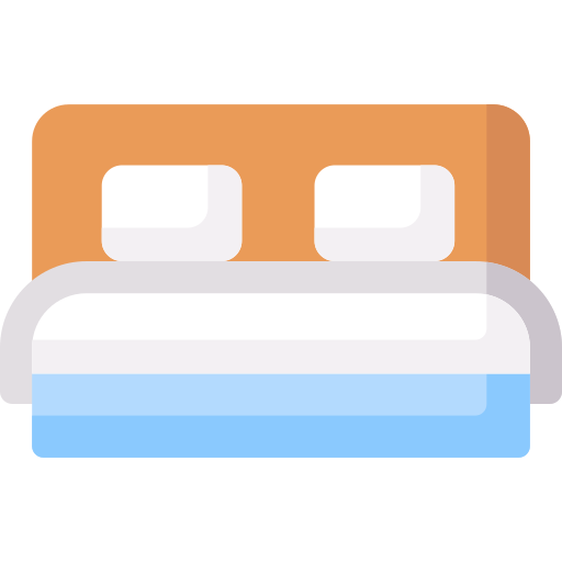 cama matrimonial icono gratis