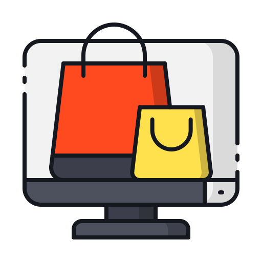 tienda online icono gratis