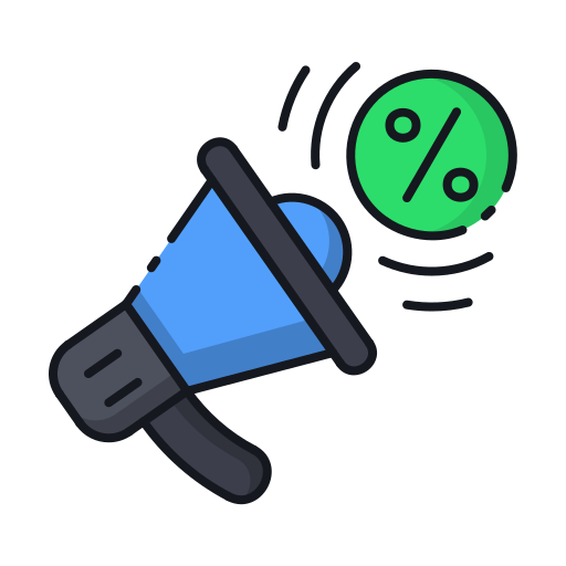 promoción icono gratis