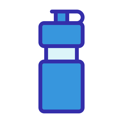 Sport bottle Generic color lineal-color icon