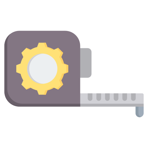 Measurement free icon