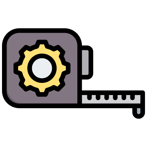 Measurement free icon