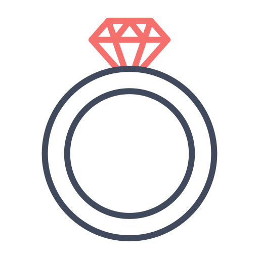 anel de diamante grátis ícone