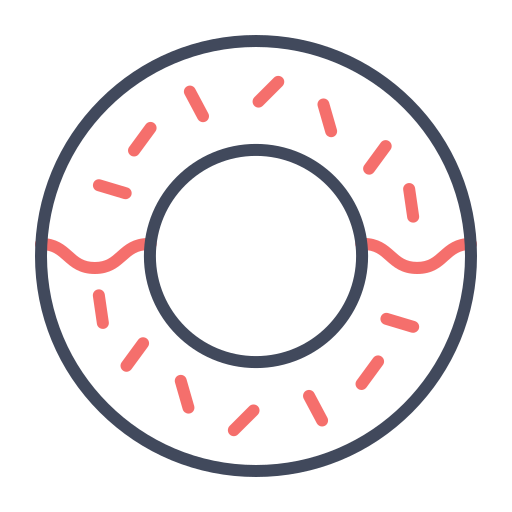 rosquilla icono gratis