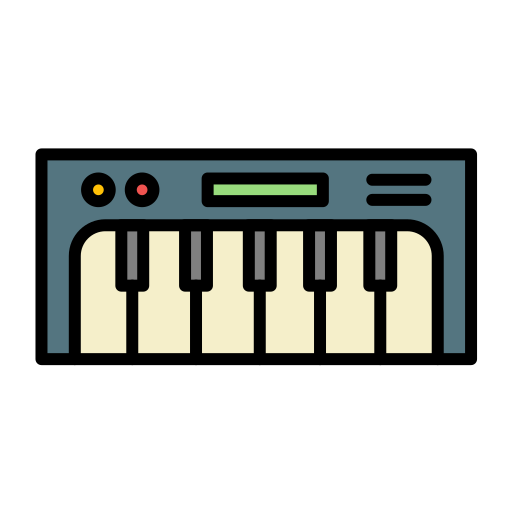 piano icono gratis